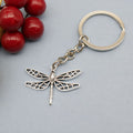 Metal Minimal Dragonfly Keychain Bag Charm For Women Gift view 4