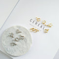 Screw Back Ear Clip Findings Gold Silver DIY Packs view 2