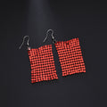 Seven Color Flexible Sequin Mesh Long Hook Earrings view 6