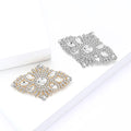 Alloy Rhinestone Small Palace Style Brooch For Shawls And Suits view 2