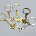 Metal Bee Keychain Bag Charm – Antique Copper view 1