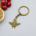 Metal Bee Keychain Bag Charm – Antique Copper view 6