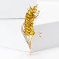 Alloy Long Wheat Brooch Pin For Suits And Sweaters view 2