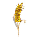 Alloy Long Wheat Brooch Pin For Suits And Sweaters view 1