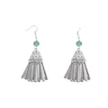 New Chinese Style Alloy Geometric Tassel Drop Earrings Elegant Ethnic Light Luxury Jewelry view 5