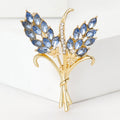 Alloy Wheat Spike Brooch Pin For Women's Sweater And Suit Decor view 3