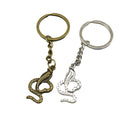 Metal Cobra Snake Keychain Fashion Key Ring Bag Charm view 5