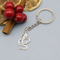 Metal Cobra Snake Keychain Fashion Key Ring Bag Charm view 4