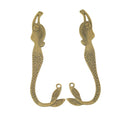 Zinc Alloy Mermaid Charm Pendant No.957356 for DIY Necklace Bracelet Jewelry Making view 4