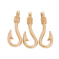 Zinc Alloy Fish Hook Charm Pendant No.181513 for DIY Necklace Bracelet Jewelry Making view 4