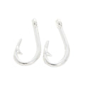 Zinc Alloy Fish Hook Charm Pendant No.764510 for DIY Necklace Bracelet Jewelry Making view 3