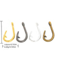 Zinc Alloy Fish Hook Charm Pendant No.764510 for DIY Necklace Bracelet Jewelry Making view 1