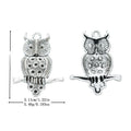 Vintage Zinc Alloy Owl Pendant Charms For DIY Bracelet Necklace Jewelry Accessories view 1