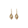 Chic Metal Waterdrop Stud Earrings For Women, Light Luxury Teardrop Design Jewelry view 5