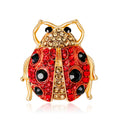 Red Gold Tone Ladybug Metal Brooch Pin 2.9 x 2.7 cm view 6