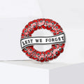 Alloy Enamel Poppy Wreath Brooch Fashion Women Clothing Pin view 3