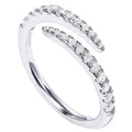 Minimalist Commuter Zircon Open Ring For Women Adjustable Fashion Daily Wear Jewelry view 1