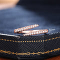 Minimalist Commuter Zircon Open Ring For Women Adjustable Fashion Daily Wear Jewelry view 4
