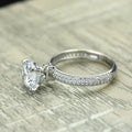 Luxury Geometric Design Ring For Women, Elegant Fashion Engagement And Wedding Jewelry view 2