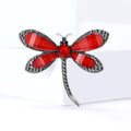 Alloy Resin Dragonfly Brooch Pin For Suits And Coats view 4