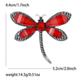 Alloy Resin Dragonfly Brooch Pin For Suits And Coats view 6