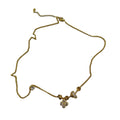Copper Zircon Diamond Flower Pendant Necklace Light Luxury Minimalist Clavicle Jewelry view 5