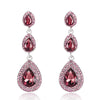 Pink Teardrop Crystal