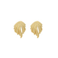 Vintage Stainless Steel Heart Flower Wrinkle Bow Stud Earrings For Women Light Luxury Jewelry view 5