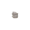 Copper Zircon Wrap Geometric Ring Style Bracelet For Women Korean Minimalist Light Luxury Jewelry view 5