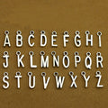 Gold-Tone Alphabet Letter Metal Charms with 2 Listed Options view 7