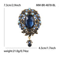 Alloy Baroque Vintage Brooch Pin For Women's Fashion Apparel view 6