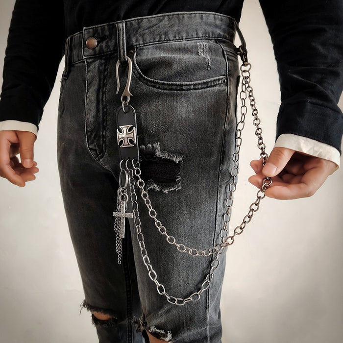 Black Zinc Alloy Cross Charm Pendant No.212137 for DIY Necklace Bracelet Jewelry Making