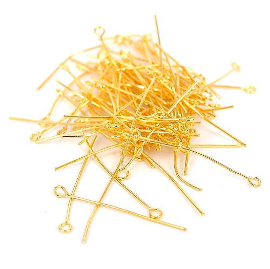 Metal Eye Pins for DIY Jewelry Making