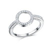 Silver Tone Size 9