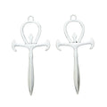 DIY Jewelry Accessories Vintage Alloy Cross Charm Pendant For Bracelet Necklace Making view 2