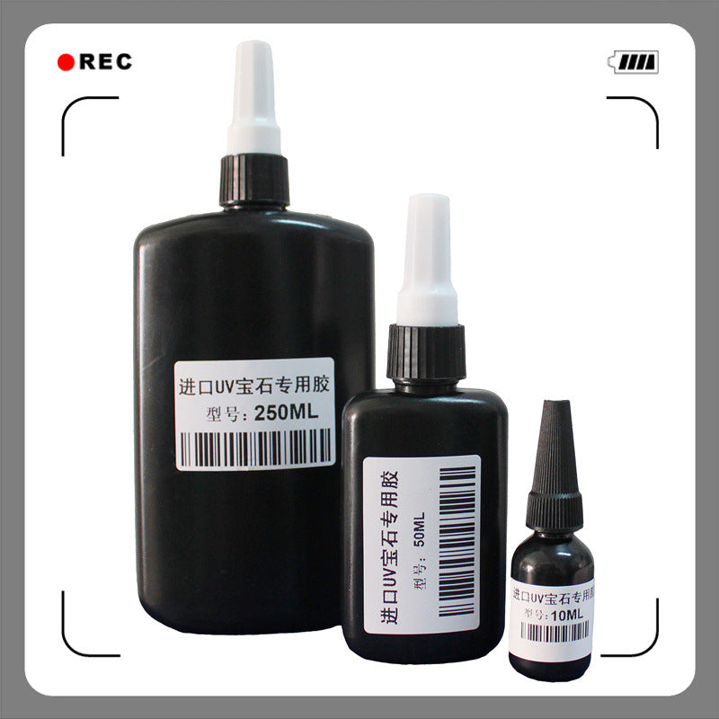 UV Resin Adhesive for Glass Cabochons and Jewelry Making