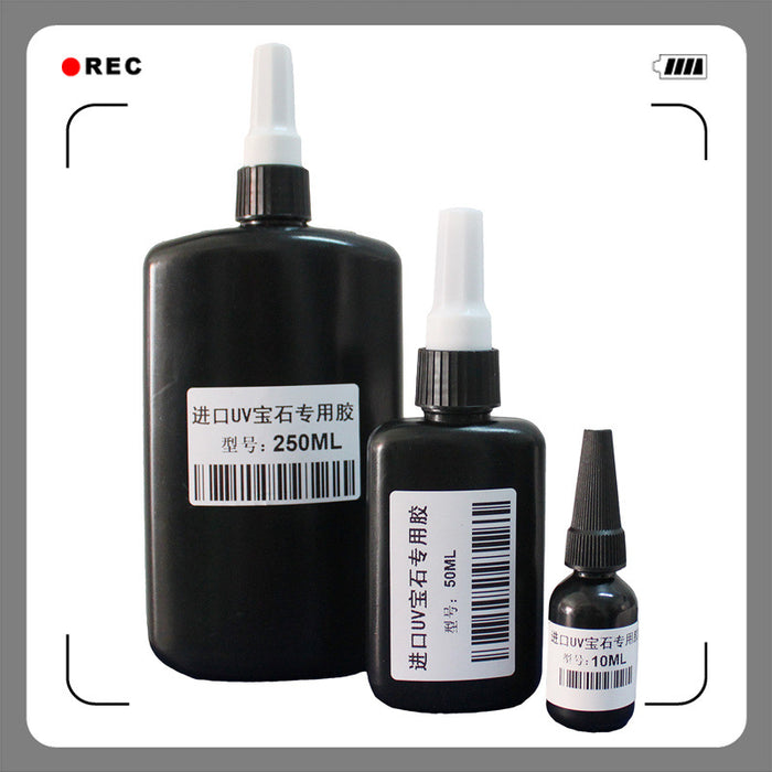 UV Resin Adhesive for Glass Cabochons and Jewelry Making