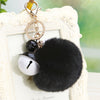 Black Two-Tone-Bell-Pom