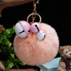 Dusty-Pink Two-Tone-Bell-Pom
