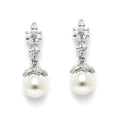 Korean French Style Geometric Marquise Dangle Earrings For Women Elegant Daily Jewelry view 5