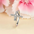 New Round Ring For Women, Niche Daily Matching Fashion Personality Design Jewelry Accessory view 3
