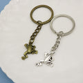 Zinc Alloy Frog Keychain Bag Charm Cute Gift view 4