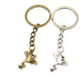 Zinc Alloy Frog Keychain Bag Charm Cute Gift view 5
