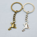 Zinc Alloy Frog Keychain Bag Charm Cute Gift view 1