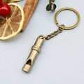 Metal Whistle Keychain For Outdoor Survival Coach Gift view 1