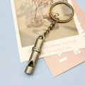Metal Whistle Keychain For Outdoor Survival Coach Gift view 3