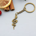 Metal Cobra Snake Keychain Punk Bag Charm Gift view 6