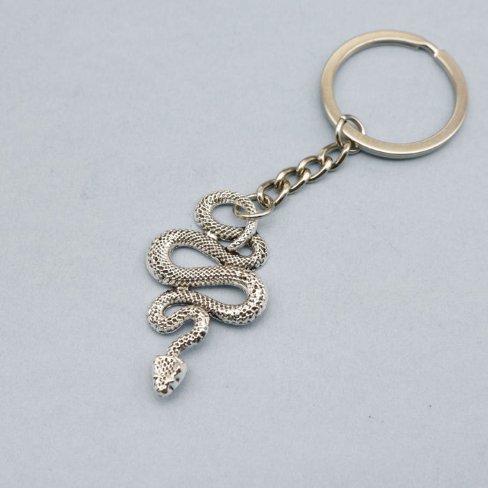 Zinc Alloy Snake Keychain Bag Charm Gift