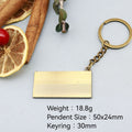 Metal Mini Abacus Keychain Creative Student Gift Key Ring view 2