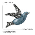 Alloy Enamel Peace Dove Brooch For Suit Cardigan Decoration view 5